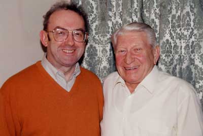 Peter Pollard with Ted 