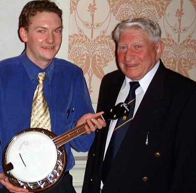 Andy Eastwood with Ted