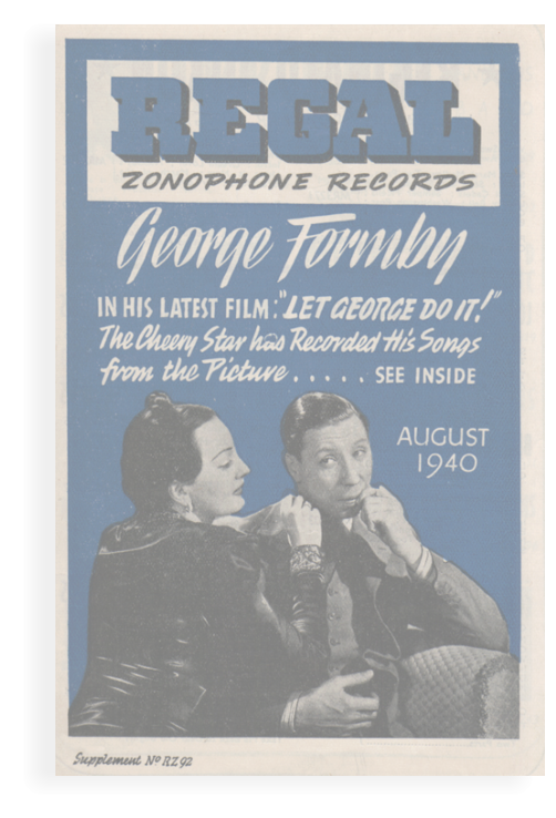 George Formby Song Lyrics R S