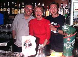 Tony, Angie & Ian - The Sportamans Bar, Cala Millor