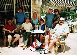 Part of the group in Majorca