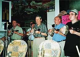 Concert night at the Sportsmans Bar, Cala Millor