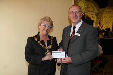 Gerry Mawdsley & The Worshipful the Mayor of Blackpool, Councillor Mrs Mary Smith