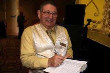 Concert organiser Alan Chenery.