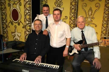The Dickie Speake Big Band - Dickie Speake, Dale Norman, Dean Spencer and Tony Thornton.