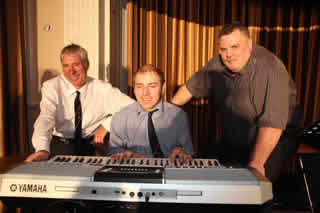 Dave Partington, Matt Richhards and Dale Norman - members of the band.