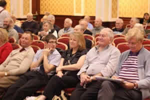 A section of the audience.