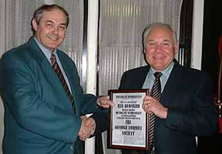 Dennis Taylor honours Ray for the 2nd time.