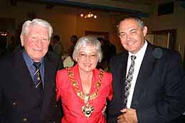 Ted Formby, Cllr. Sue Wright & Dennis Taylor