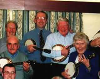 Peter Pollard with Ted & Win in 1999