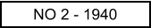 NO 2 - 1940